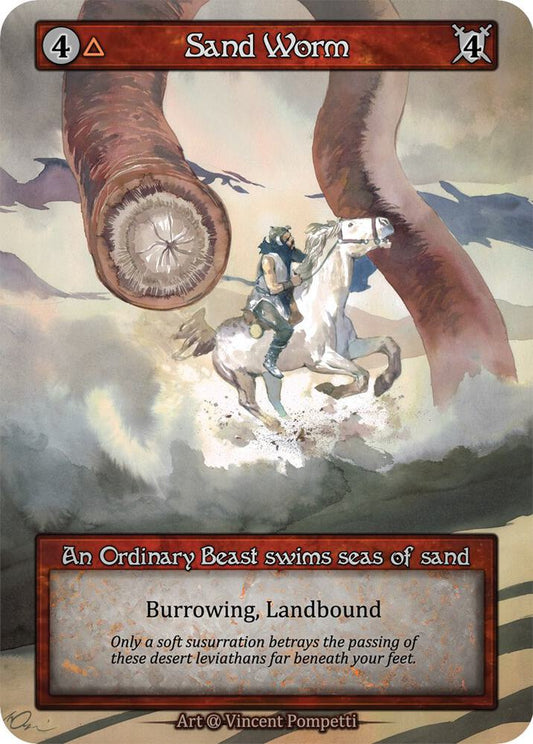 Sand Worm (Preconstructed Deck) - Alpha (Non-Foil)