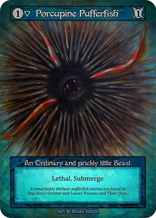 Porcupine Pufferfish - Alpha (Non-Foil)