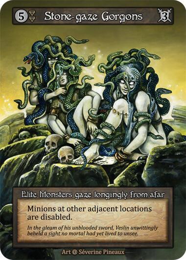 Stone-gaze Gorgons - Alpha (Non-Foil)