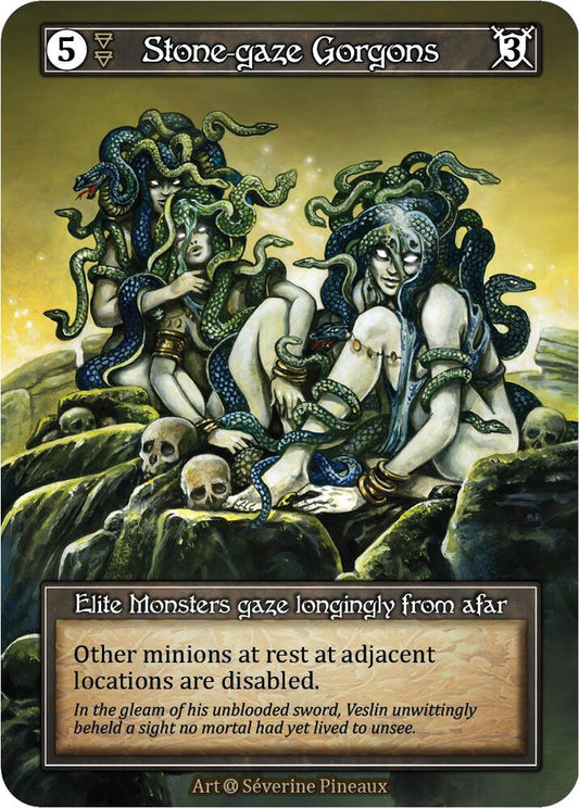 Stone-gaze Gorgons - Alpha (Foil)