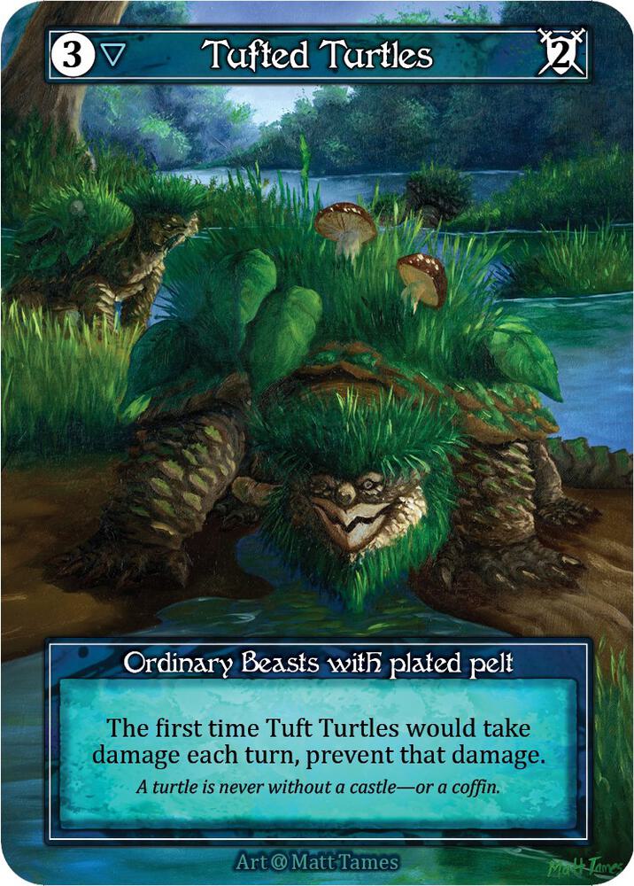 Tufted Turtles - Alpha (Foil)