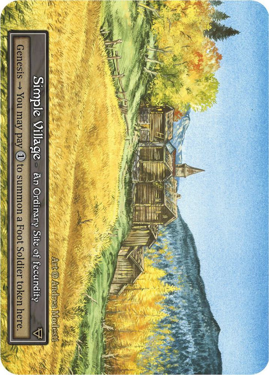 Simple Village - Alpha (Foil)