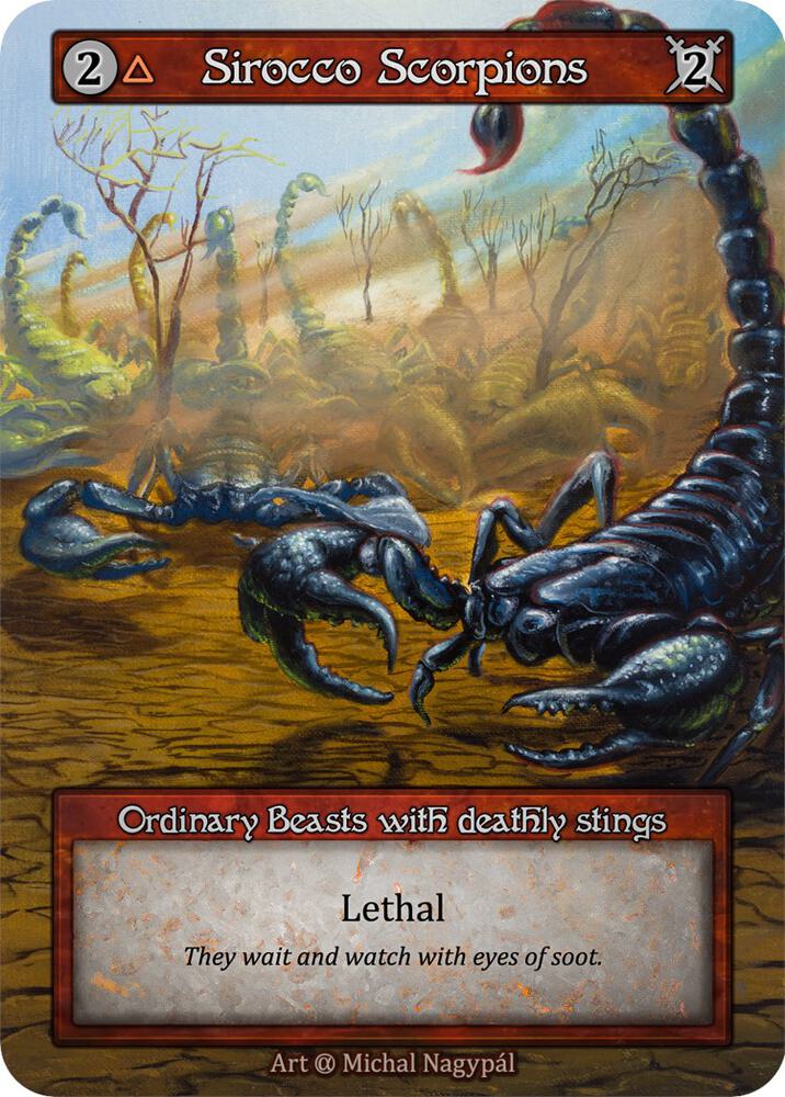 Sirocco Scorpions - Alpha (Non-Foil)