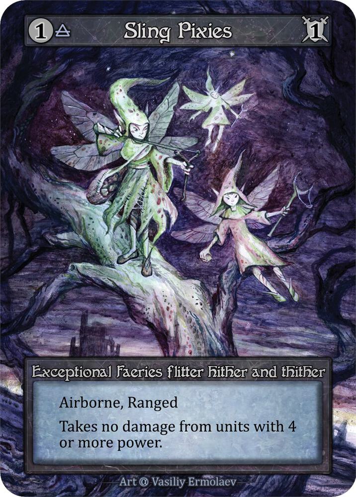 Sling Pixies (Preconstructed Deck) - Alpha (Non-Foil)