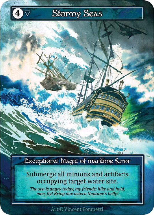 Stormy Seas - Alpha (Foil)