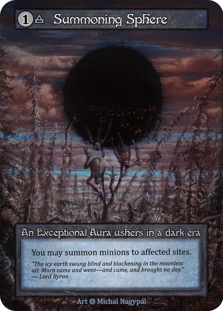 Summoning Sphere - Alpha (Non-Foil)