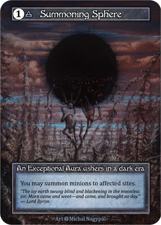 Summoning Sphere - Alpha (Foil)