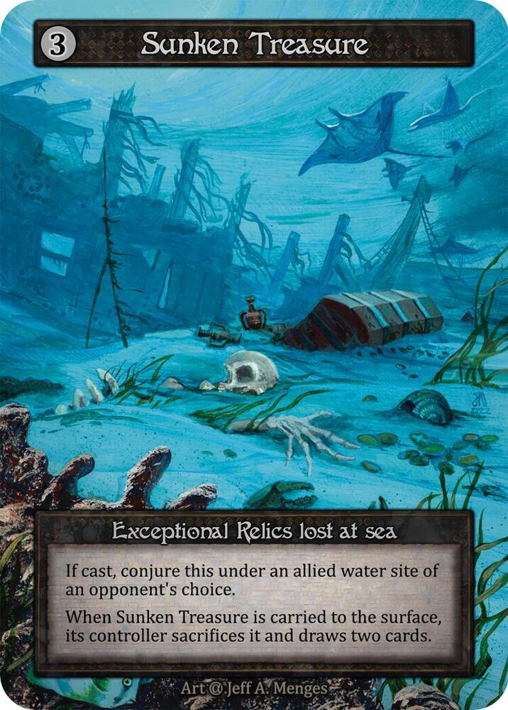 Sunken Treasure - Alpha (Non-Foil)