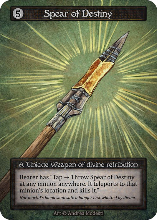 Spear of Destiny - Alpha (Non-Foil)
