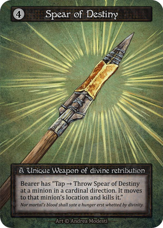 Spear of Destiny (Preconstructed Deck) - Alpha (Non-Foil)
