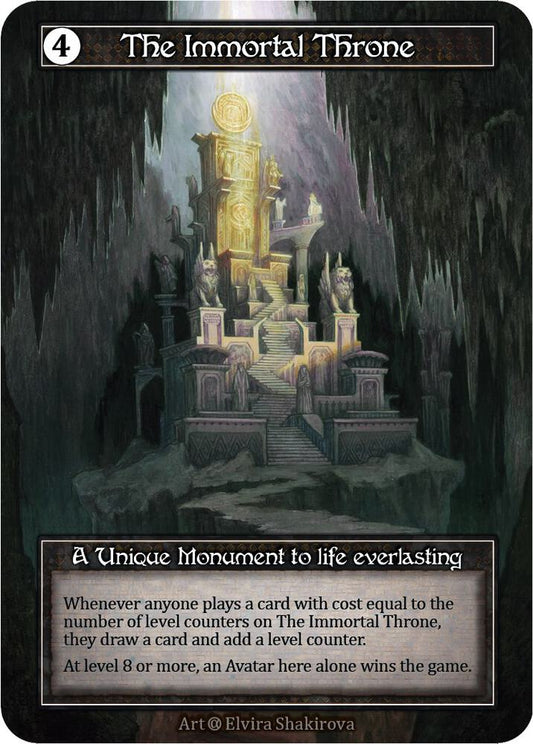 The Immortal Throne - Alpha (Foil)