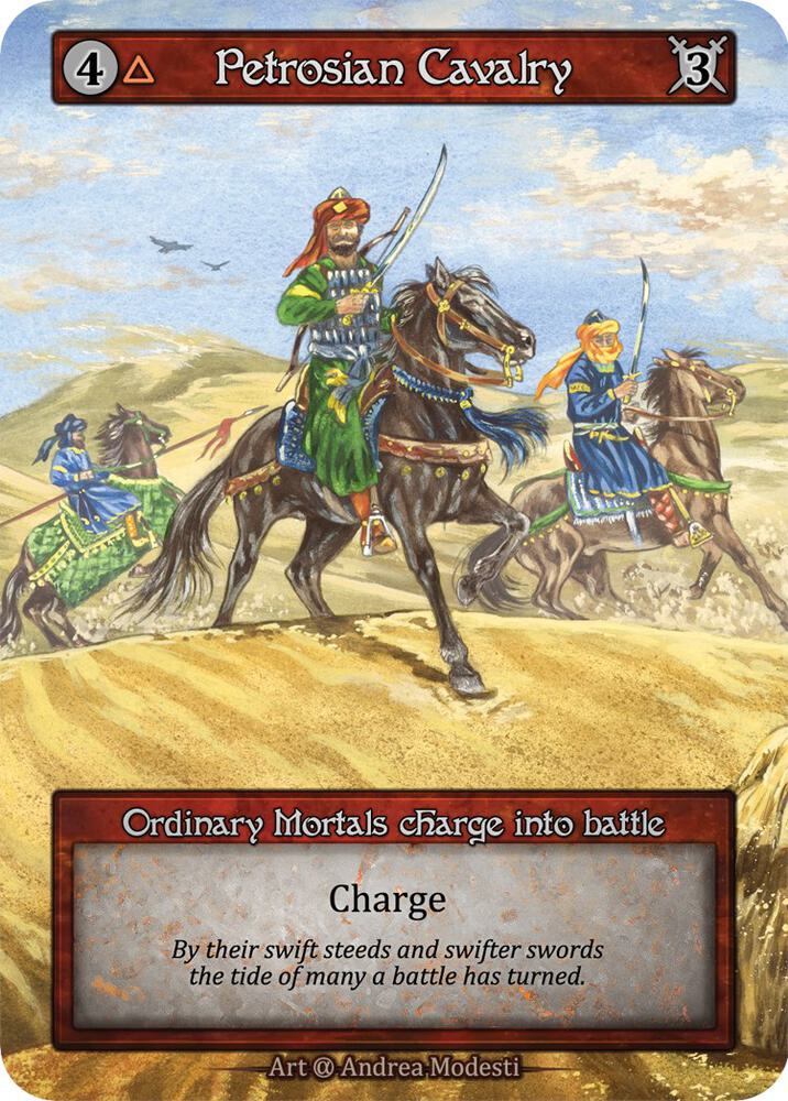 Petrosian Cavalry (Preconstructed Deck) - Alpha (Non-Foil)
