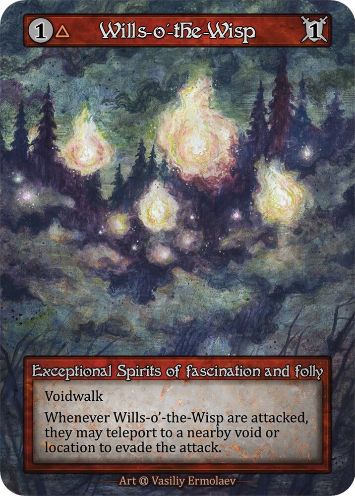 Wills-o'-the-Wisp (Preconstructed Deck) - Alpha (Non-Foil)