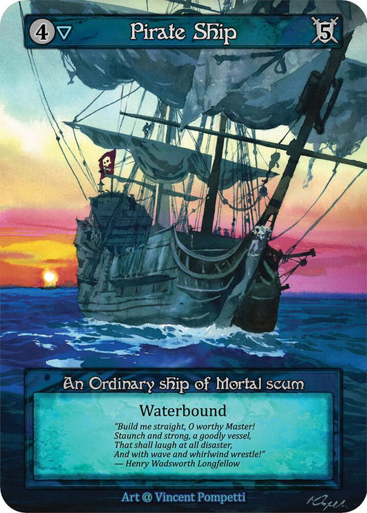 Pirate Ship (Preconstructed Deck) - Alpha (Non-Foil)