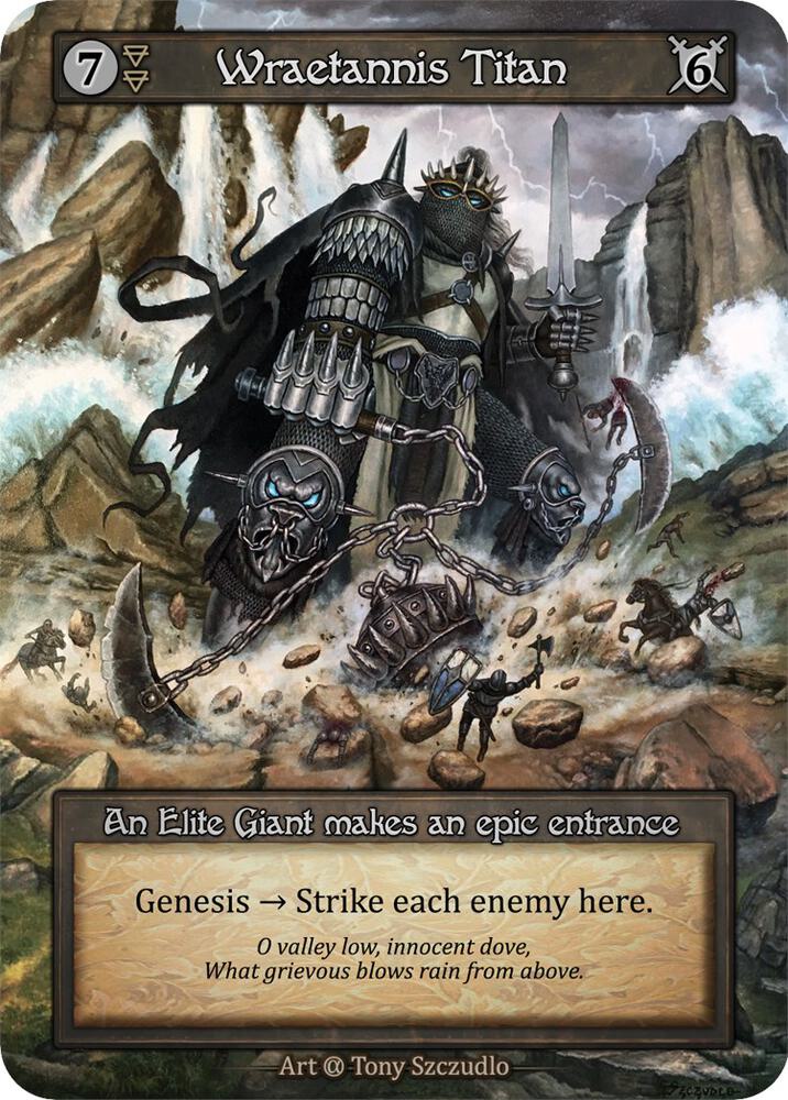 Wraetannis Titan (Preconstructed Deck) - Alpha (Non-Foil)