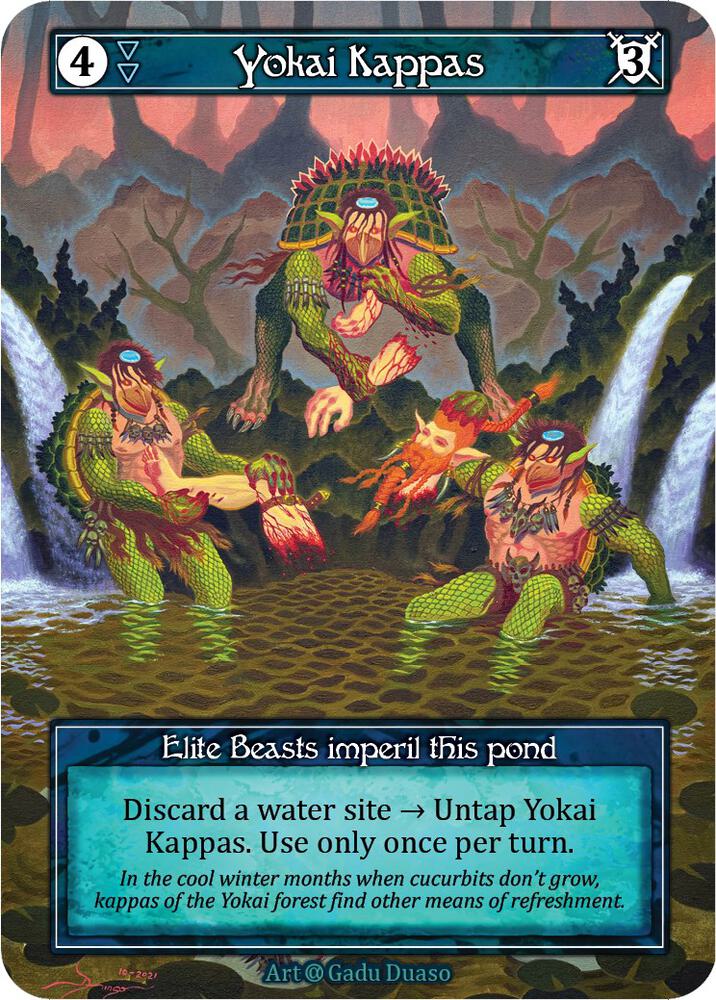 Yokai Kappas - Alpha (Foil)
