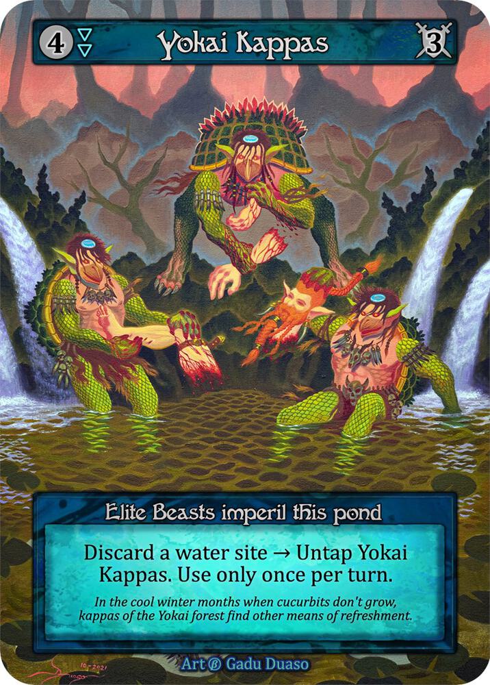 Yokai Kappas - Beta (Non-Foil)