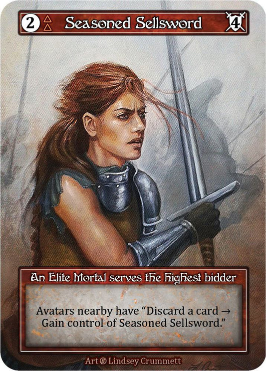 Seasoned Sellsword - Beta (Foil)