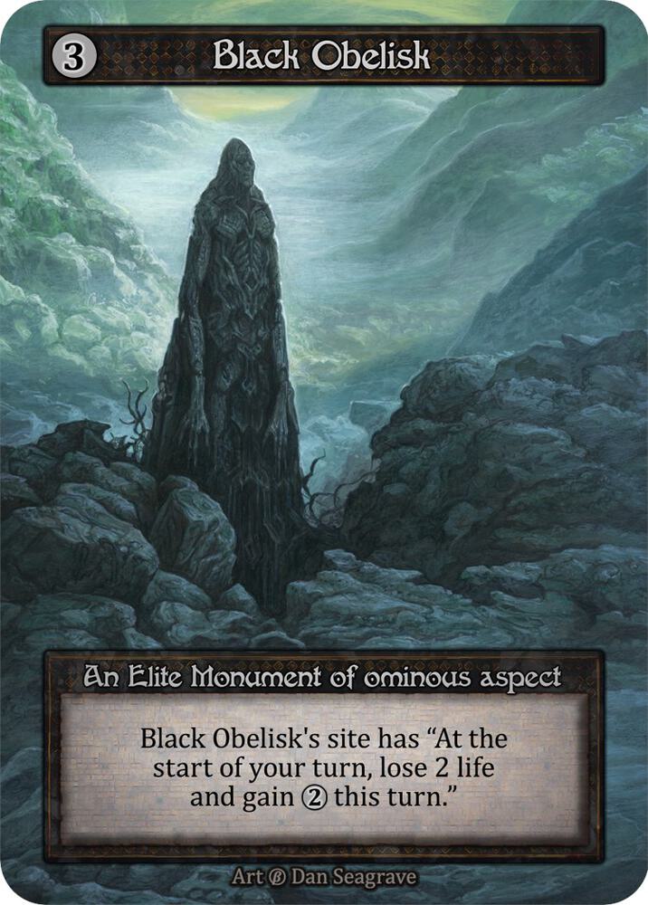 Black Obelisk - Beta (Non-Foil)
