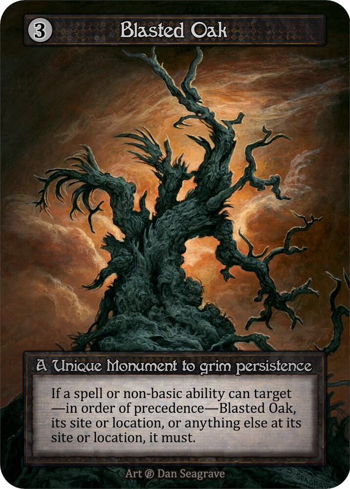 Blasted Oak - Beta (Non-Foil)