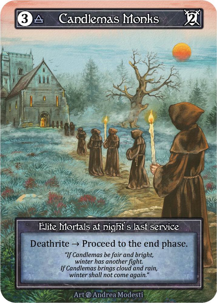 Candlemas Monks - Beta (Foil)