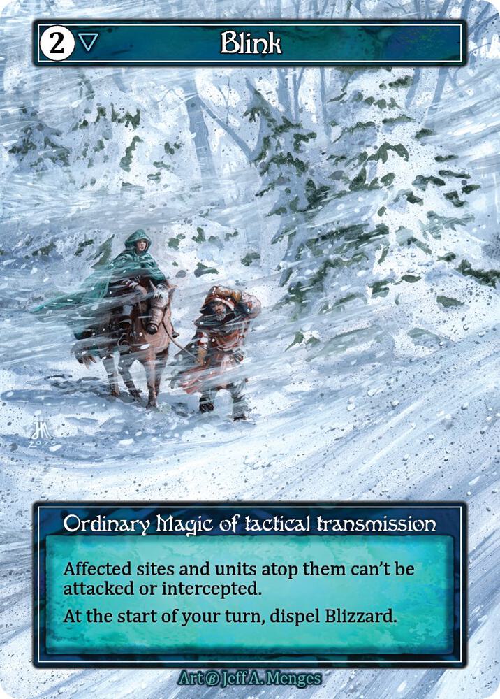 Blink (Foil) (Misprint) - Beta (Foil)