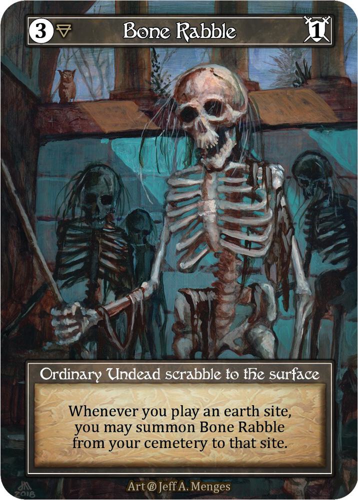 Bone Rabble - Beta (Foil)