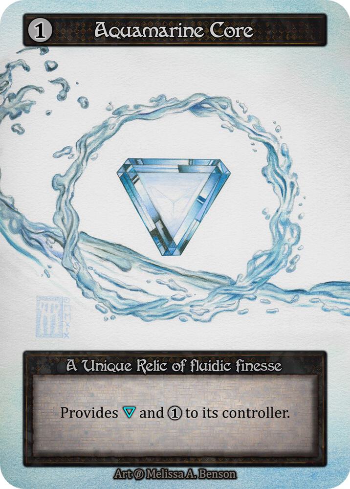 Aquamarine Core - Beta (Non-Foil)