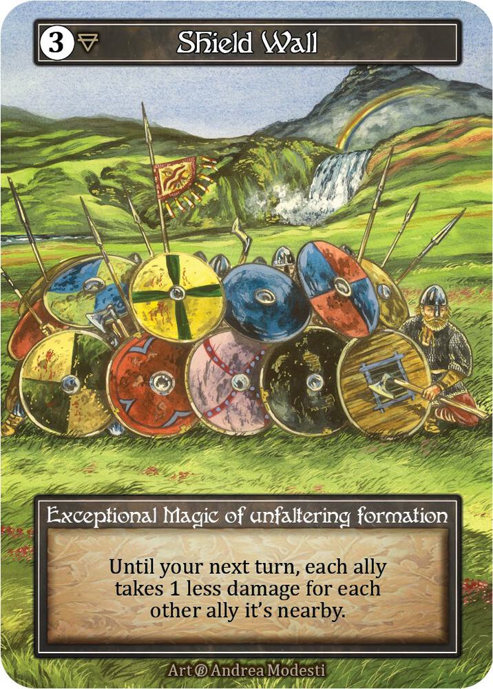 Shield Wall - Beta (Foil)