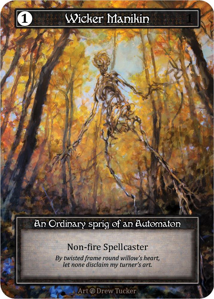 Wicker Manikin - Beta (Foil)