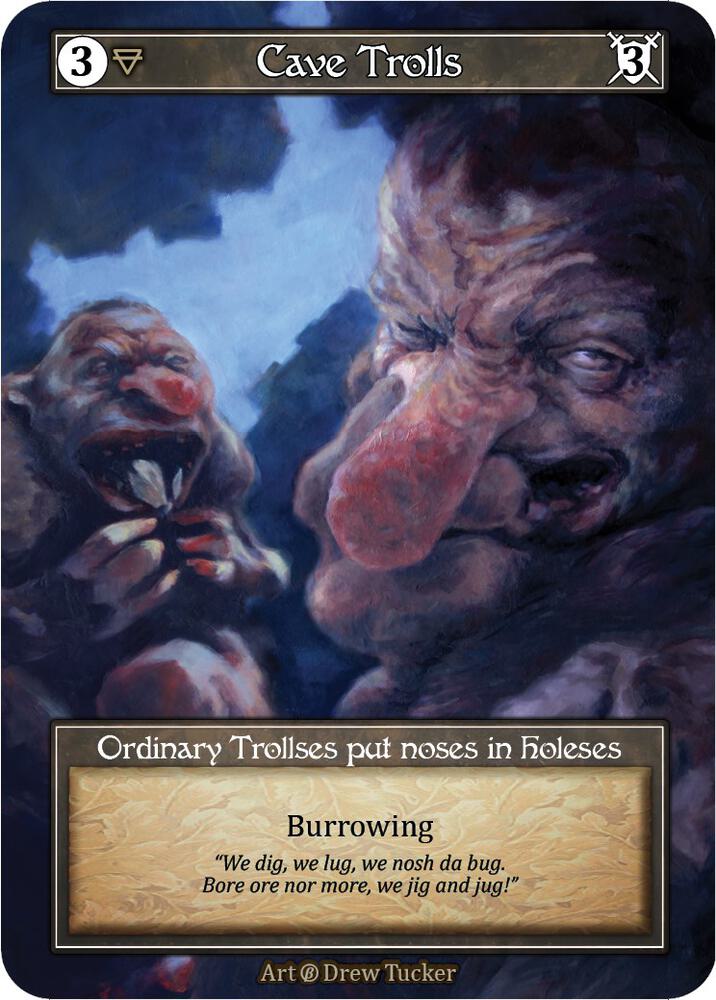 Cave Trolls - Beta (Foil)