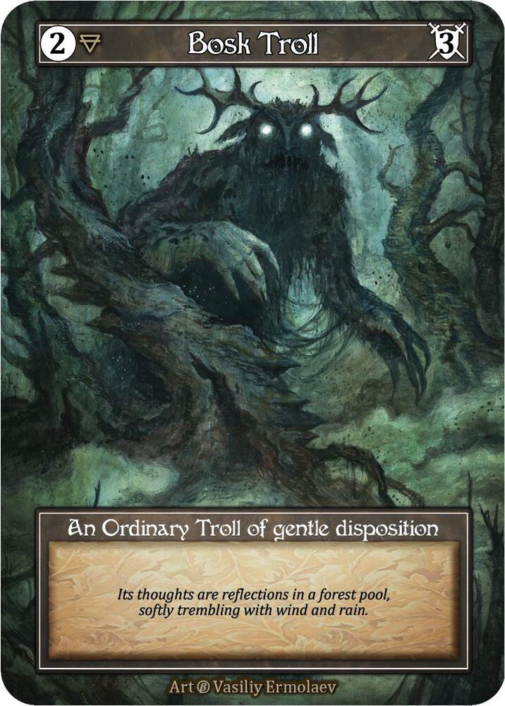 Bosk Troll - Beta (Foil)