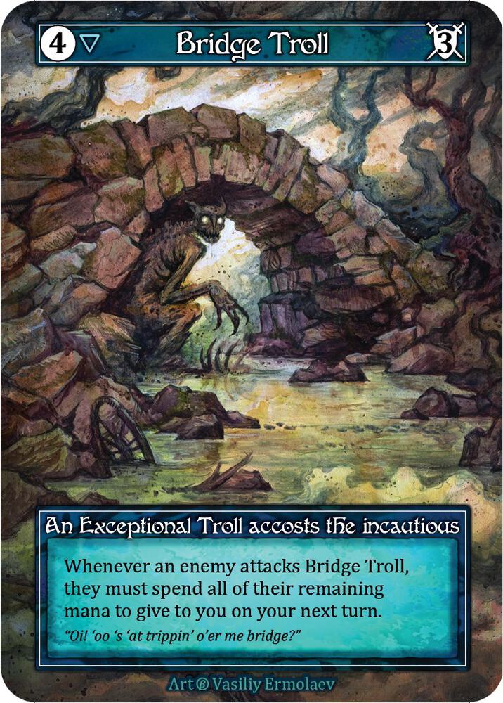 Bridge Troll - Beta (Foil)
