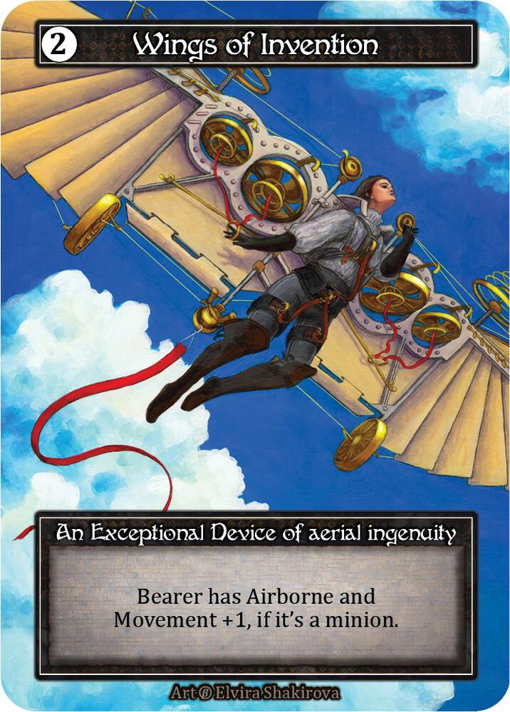 Wings of Invention - Beta (Foil)