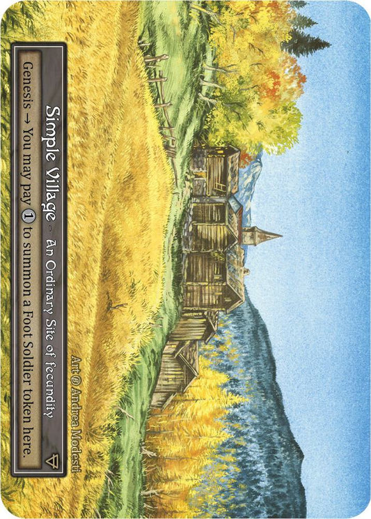 Simple Village - Beta (Foil)