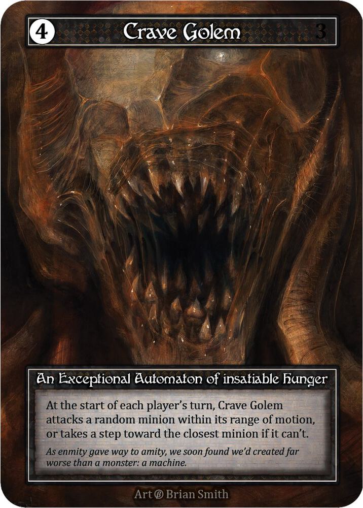 Crave Golem - Beta (Foil)