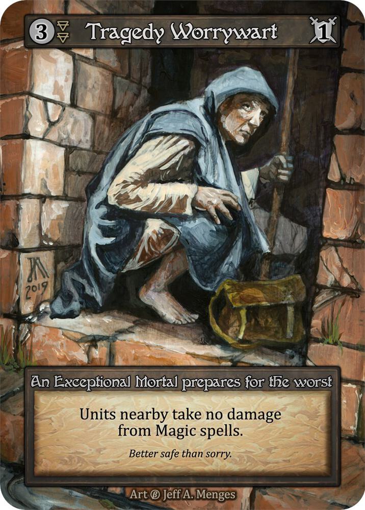 Tragedy Worrywart - Beta (Non-Foil)