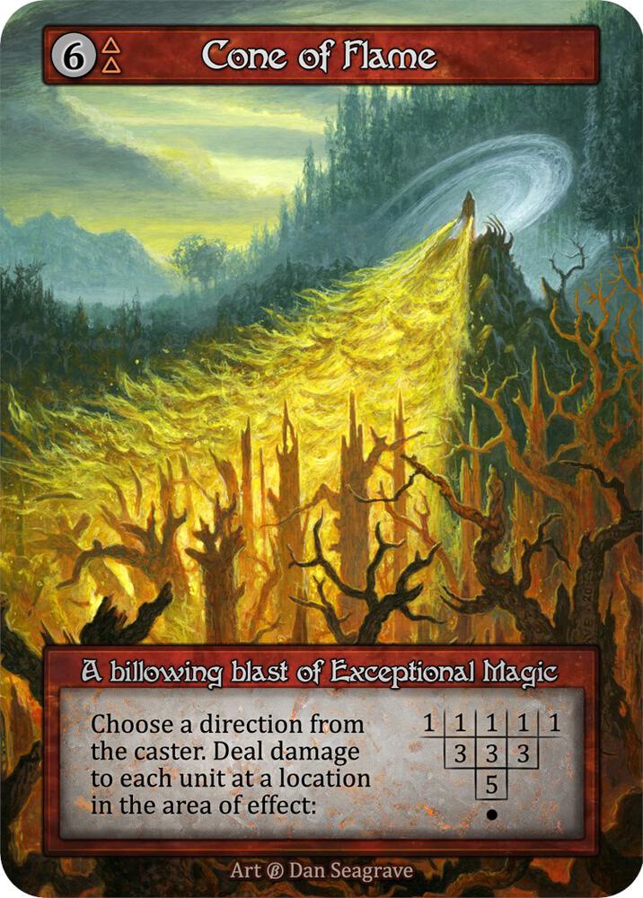 Cone of Flame - Beta (Non-Foil)