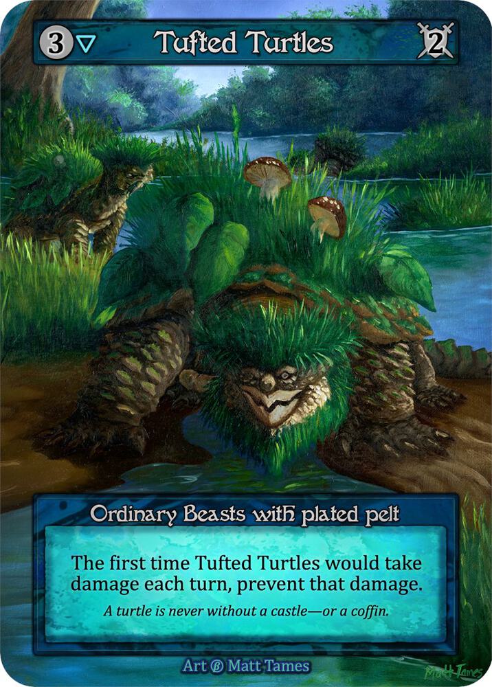 Tufted Turtles - Beta (Non-Foil)