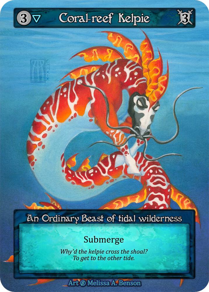 Coral-Reef Kelpie - Beta (Non-Foil)