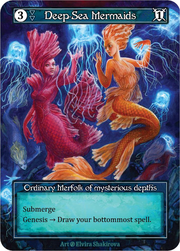 Deep-Sea Mermaids - Beta (Foil)