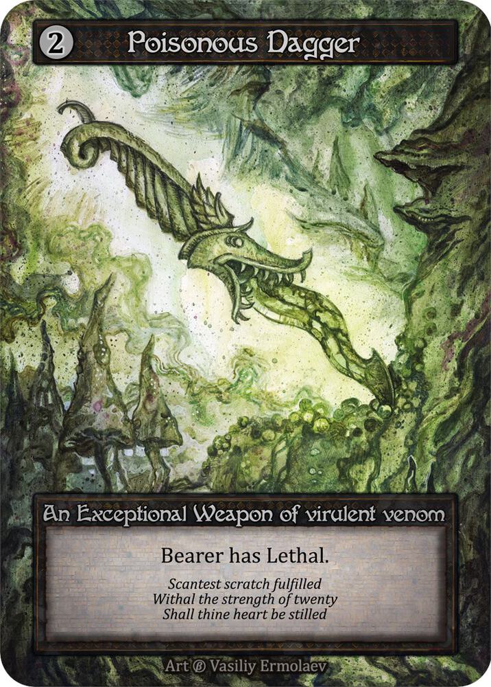 Poisonous Dagger - Beta (Non-Foil)