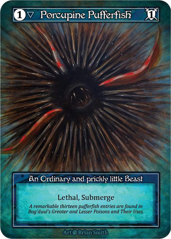 Porcupine Pufferfish - Beta (Foil)