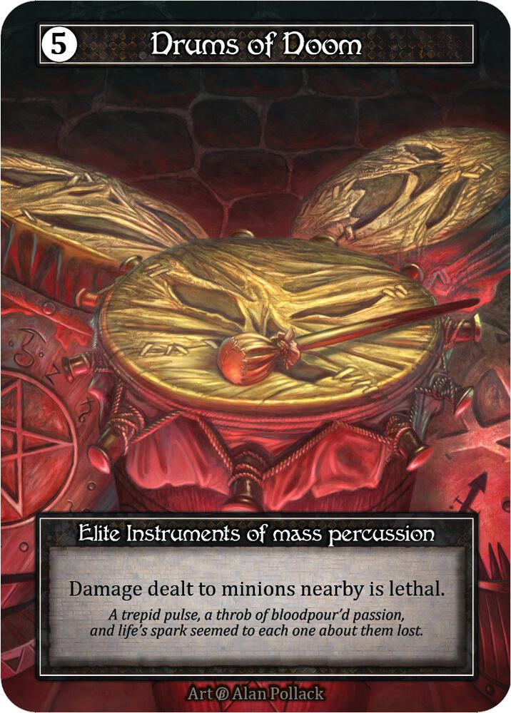 Drums of Doom - Beta (Foil)