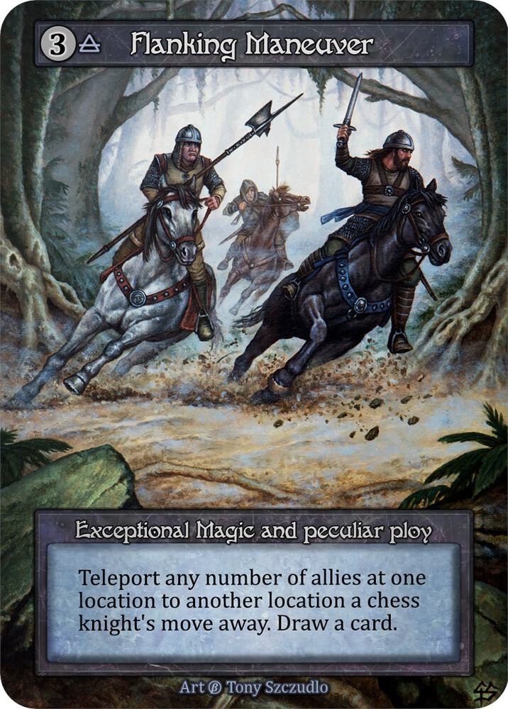 Flanking Maneuver - Beta (Non-Foil)