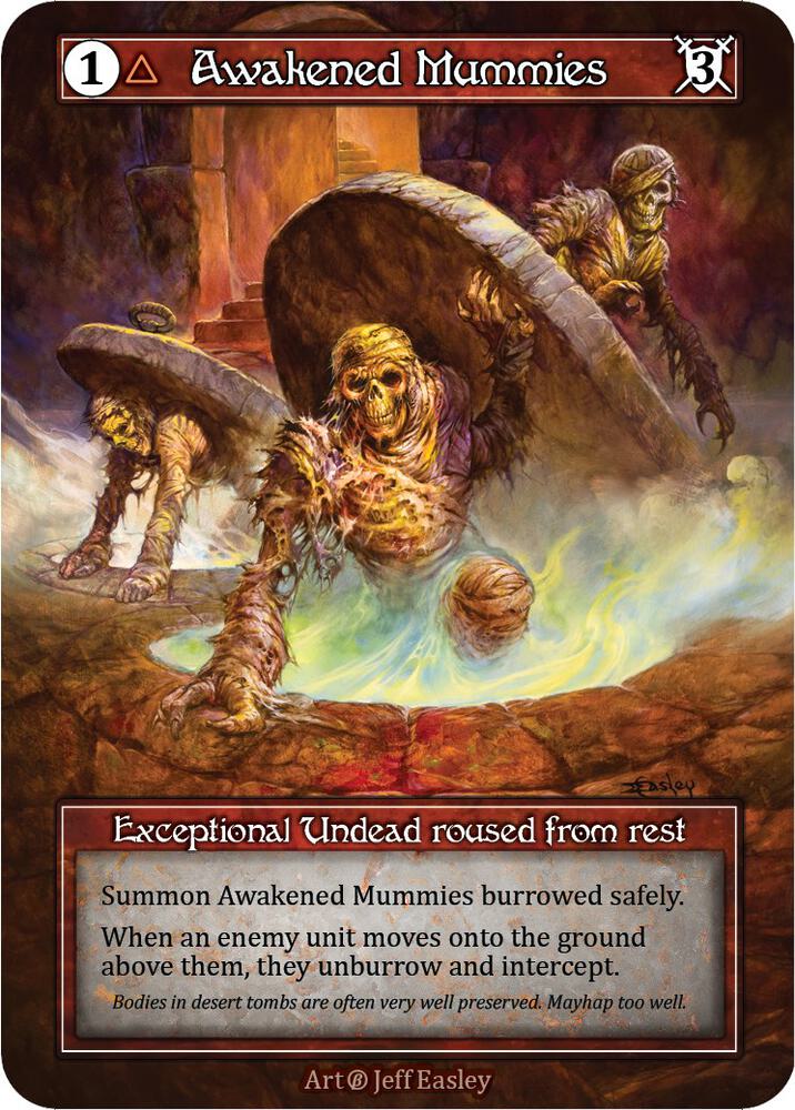 Awakened Mummies - Beta (Foil)