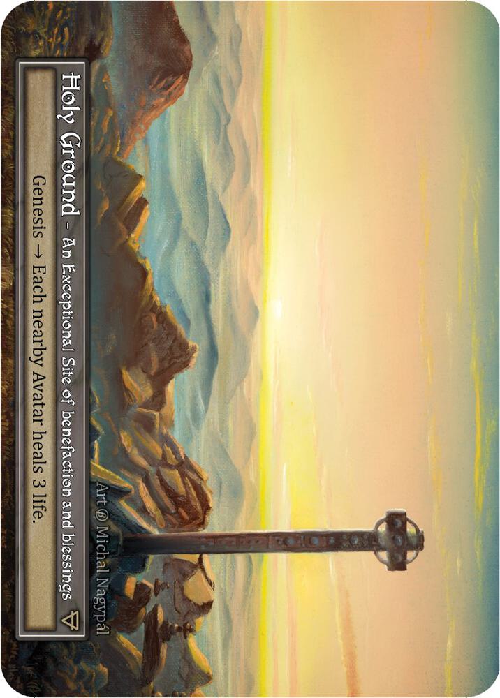 Holy Ground - Beta (Foil)