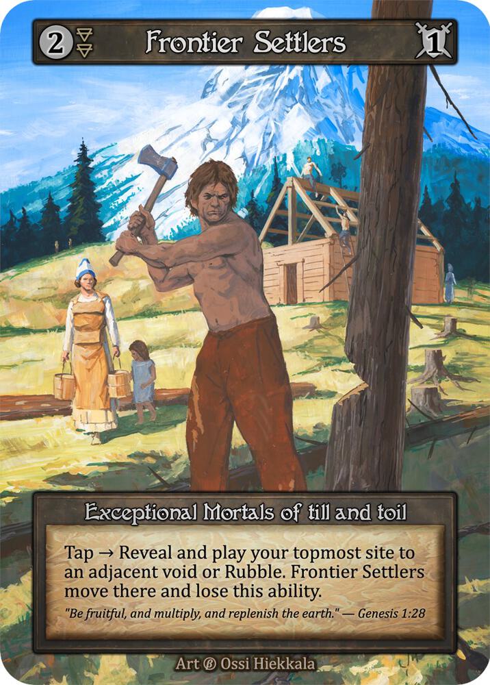 Frontier Settlers - Beta (Non-Foil)