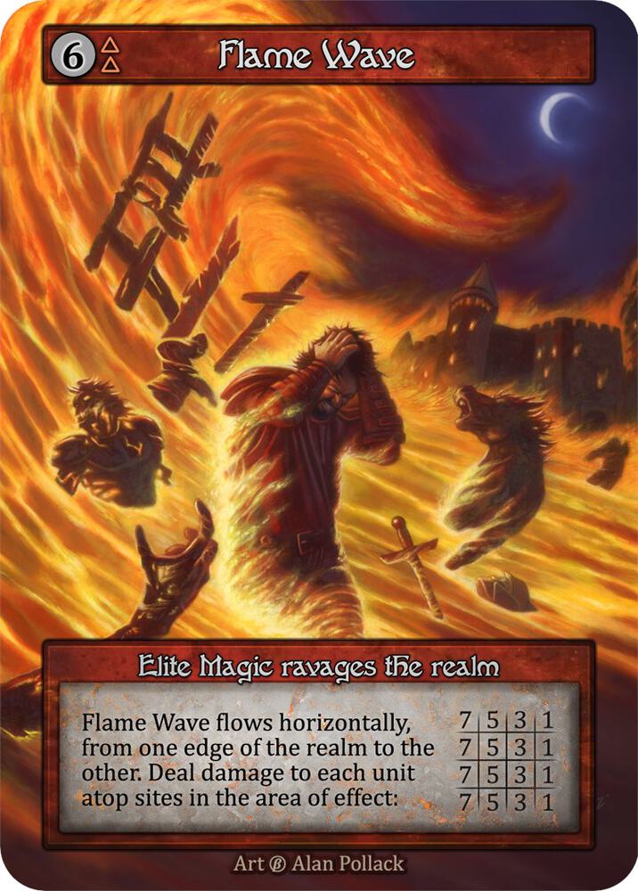 Flame Wave - Beta (Non-Foil)
