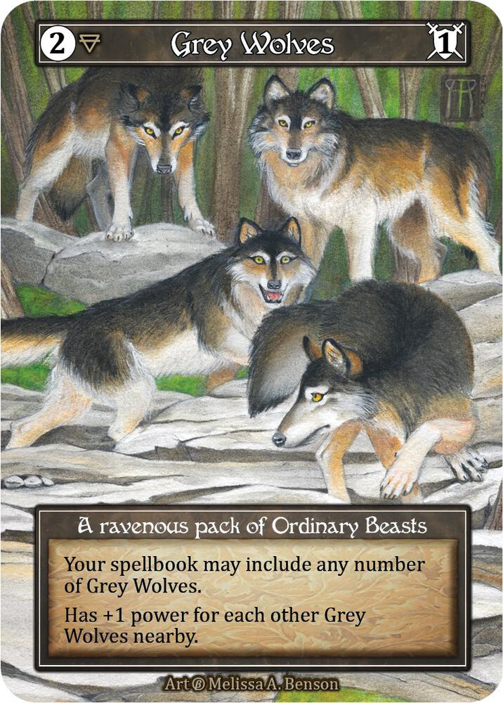 Grey Wolves - Beta (Foil)